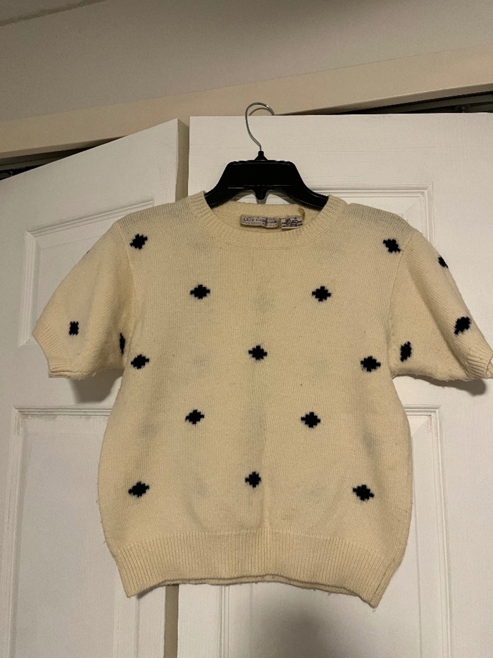 Short sleeve sweater - vintage Liz Claiborne